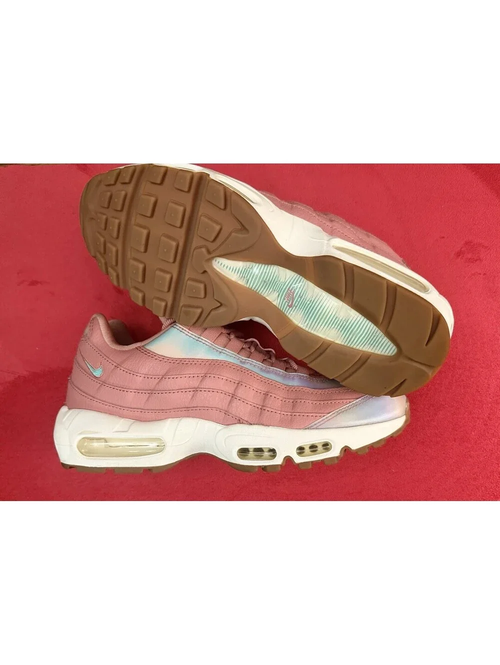 Nike Women’s Air Max 95 SE Red Stardust 918413-600 size 10 MINT CONDITION /WOB